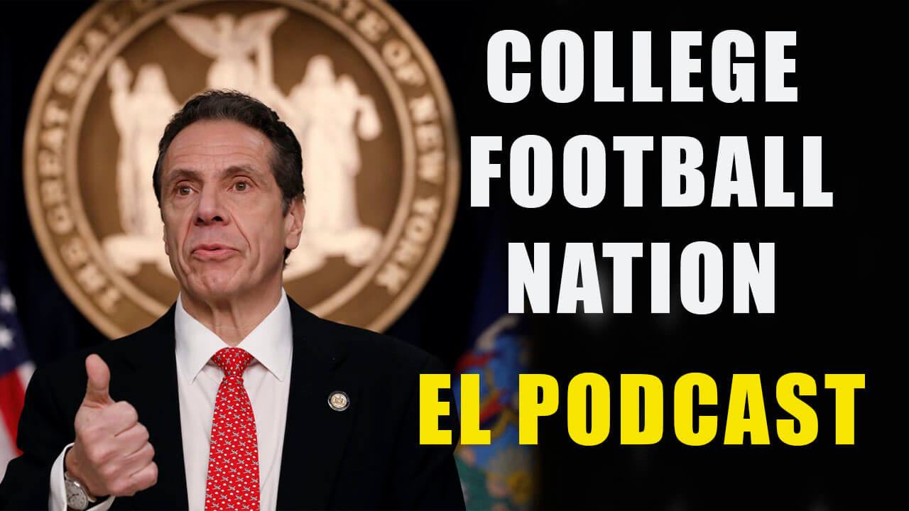 Lee más sobre el artículo La ley cuarentena del gobernador de NYC pone en peligro varios juegos de fútbol americano universitario